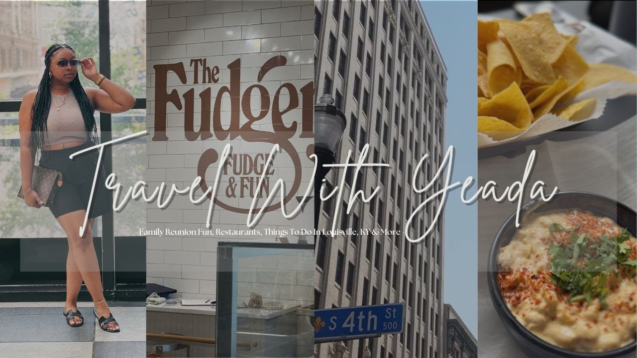 TRAVEL VLOG| KENTUCKY | FAMILY REUNION FUN, NEW RESTAURANTS, THINGS TO DO IN LOUISVILLE & MORE...