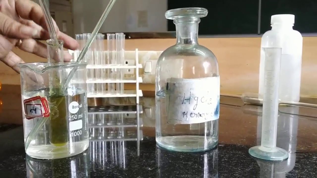 Estimation of percentage of iron in heamatite ore solution
