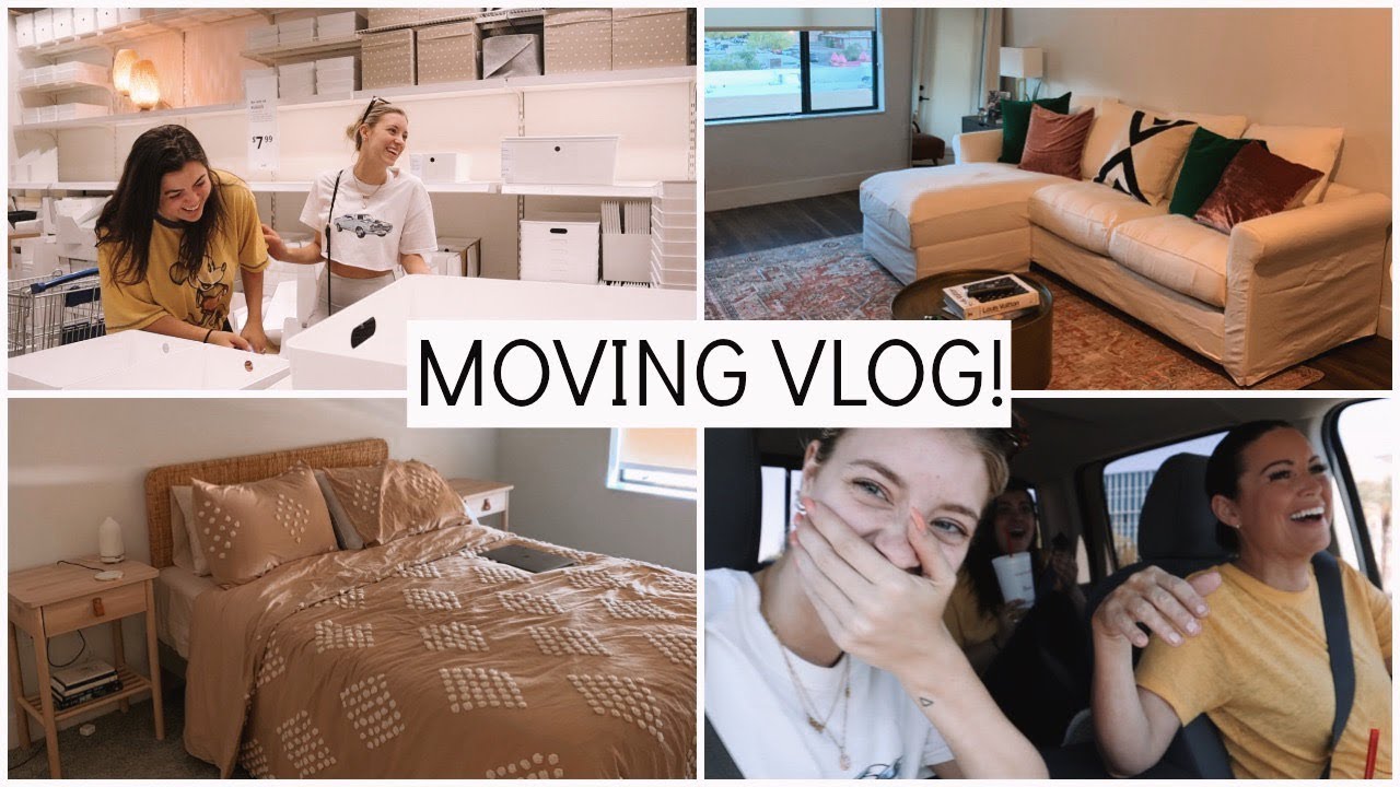 COLLEGE WEEK IN MY LIFE: FINALLY MOVING! | Keaton Milburn