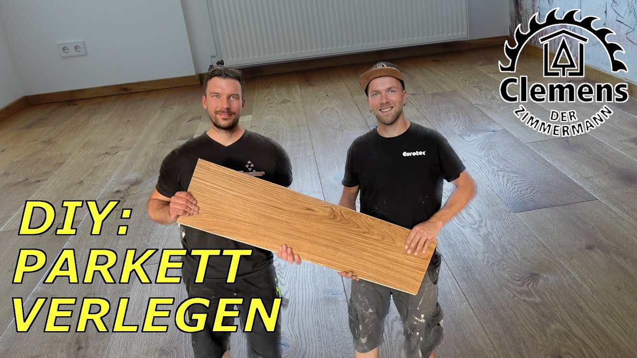 Wie man Parkett richtig verlegt! Vorbereitung ist alles!