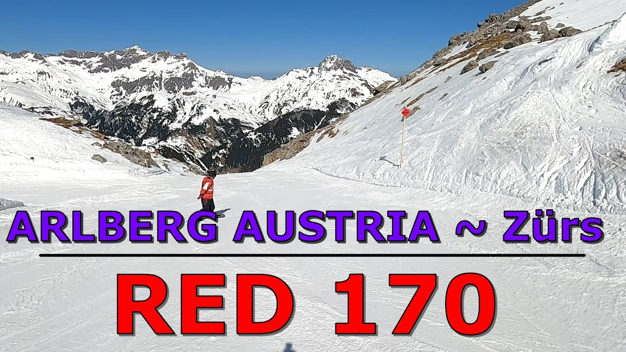 Austria Arlberg Skiing Z&uuml;rs Red Link GoPro HD POV | Seekopf to Madloch Lift | March 2025