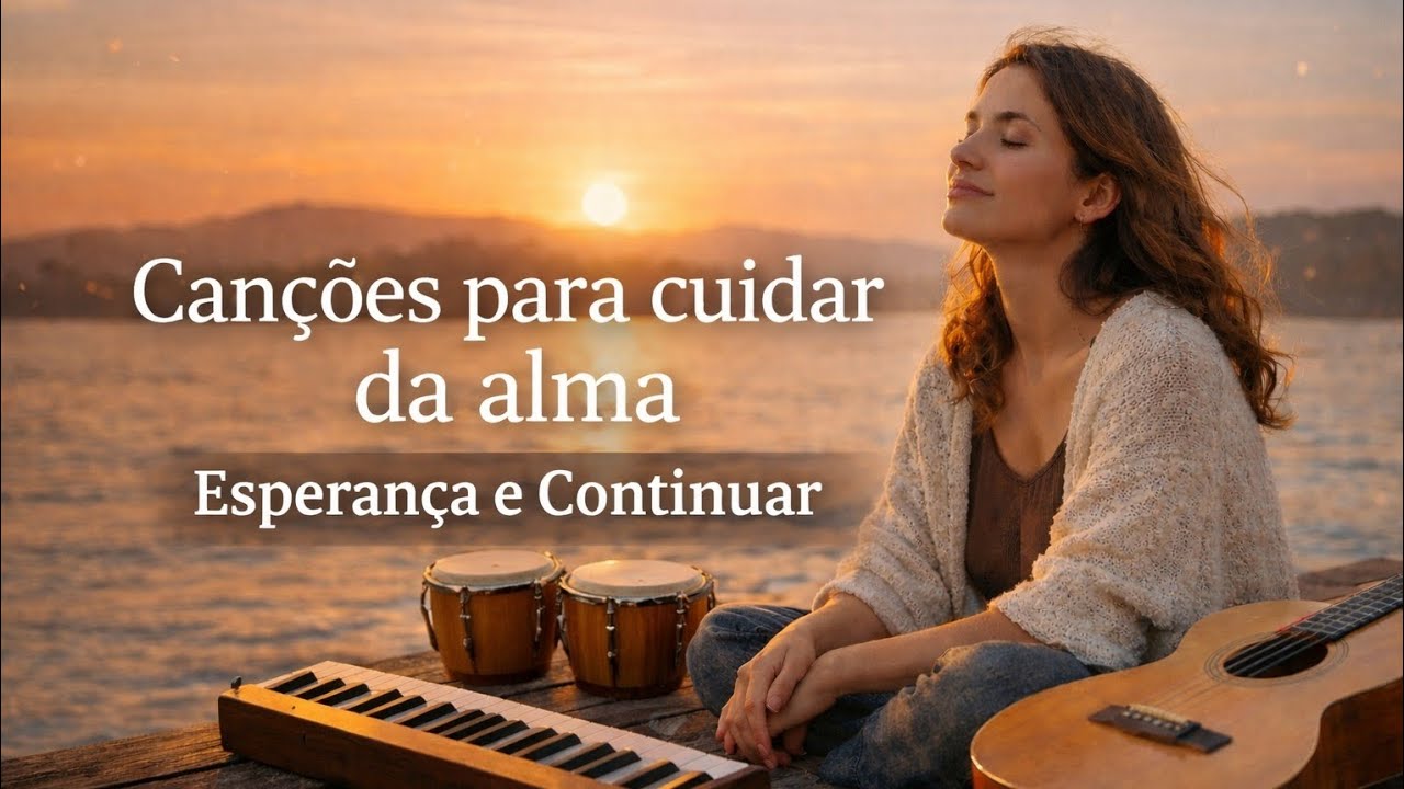MÚSICAS ESPÍRITAS 🌿 | Recomeçar, Seguir Apesar e Encontrar Esperança