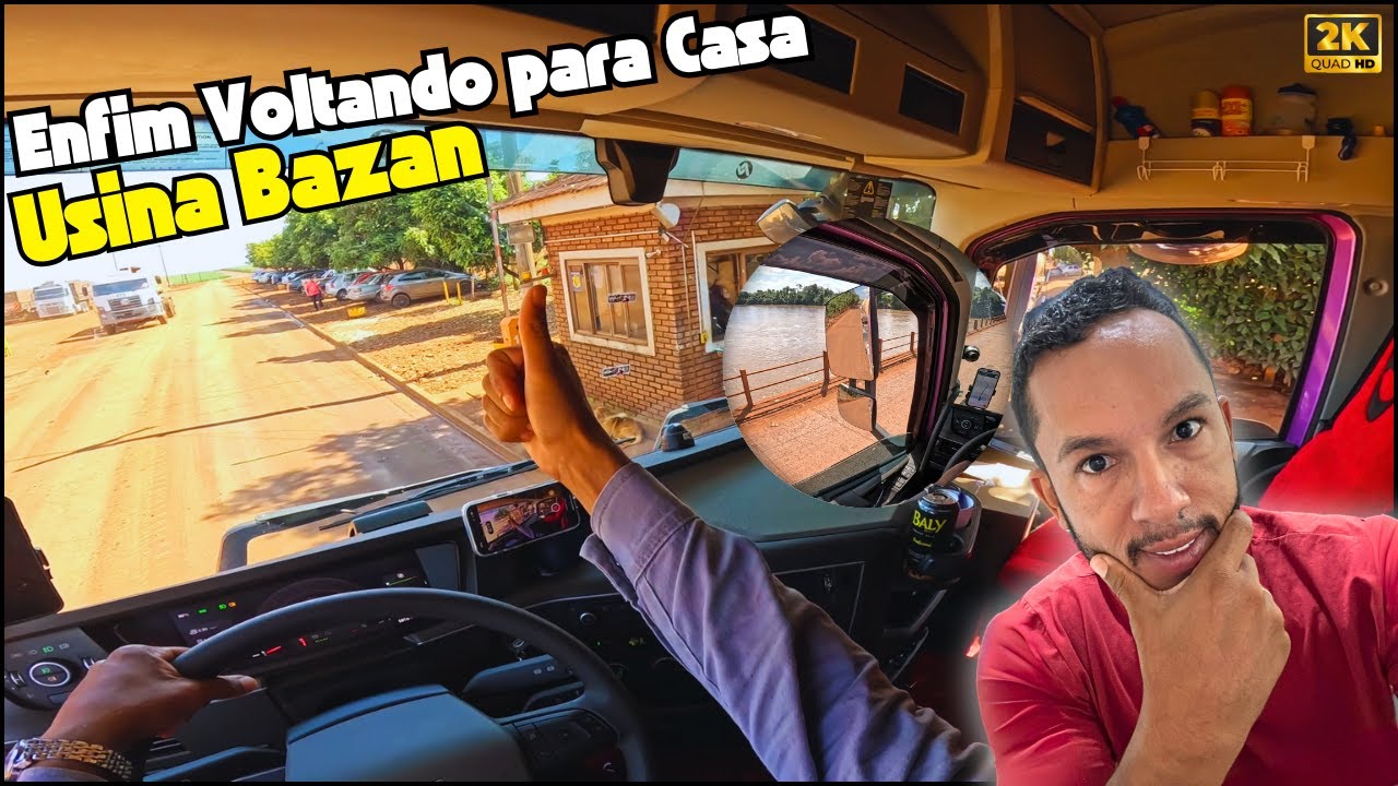 Saindo da Usina Bazan Pontal SP
