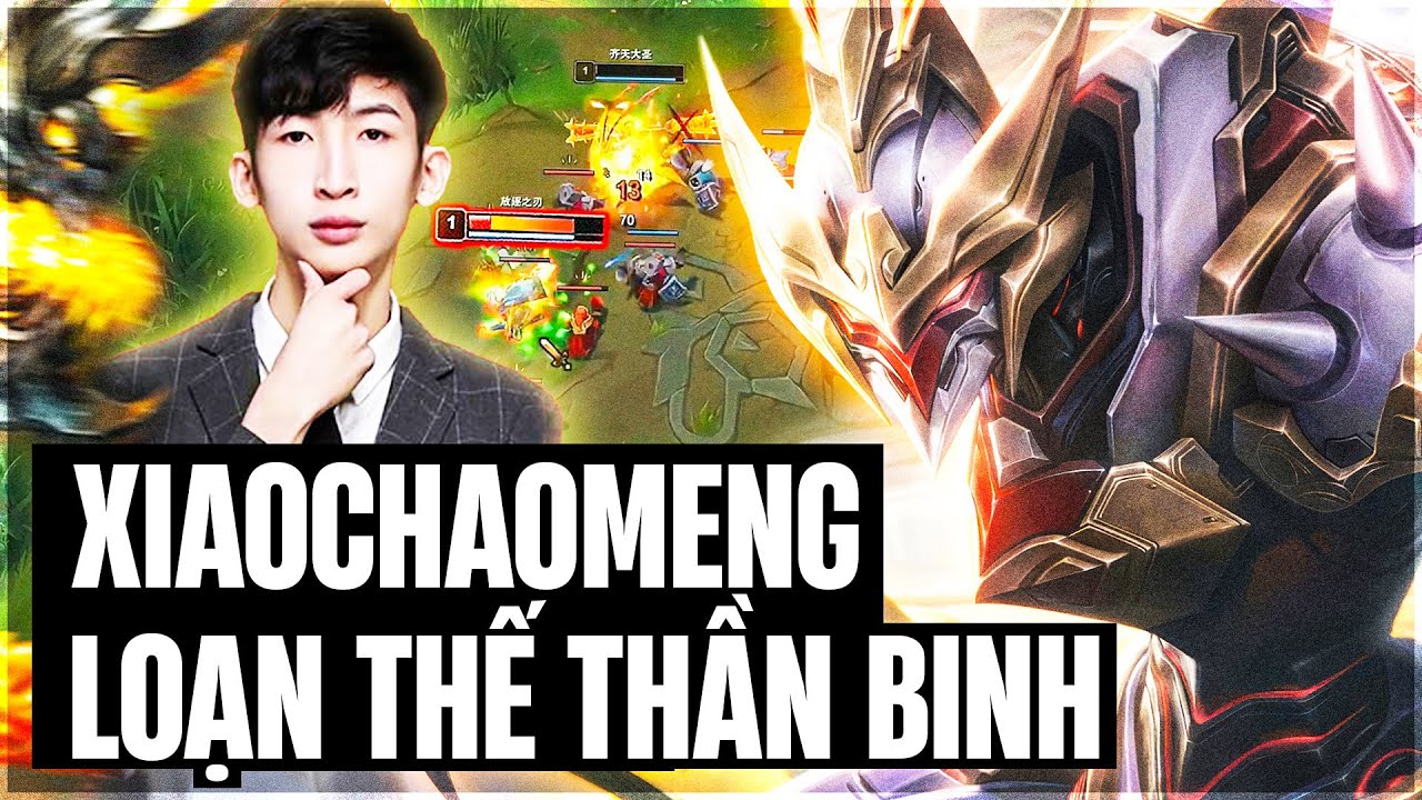XIAOCHAOMENG TEST SKIN MỚI CỦA NGỘ KHÔNG BÁN HÀNH CAO THỦ RIVEN VỚI NHỮNG PHA XỬ LÝ BÌNH TĨNH