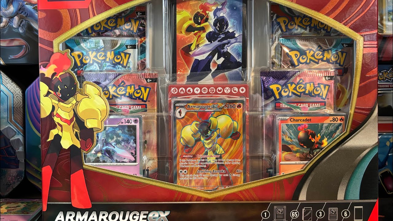 Pokemon card Hunting/Pokémon Armarouge EX Premium Collection Box Opening 