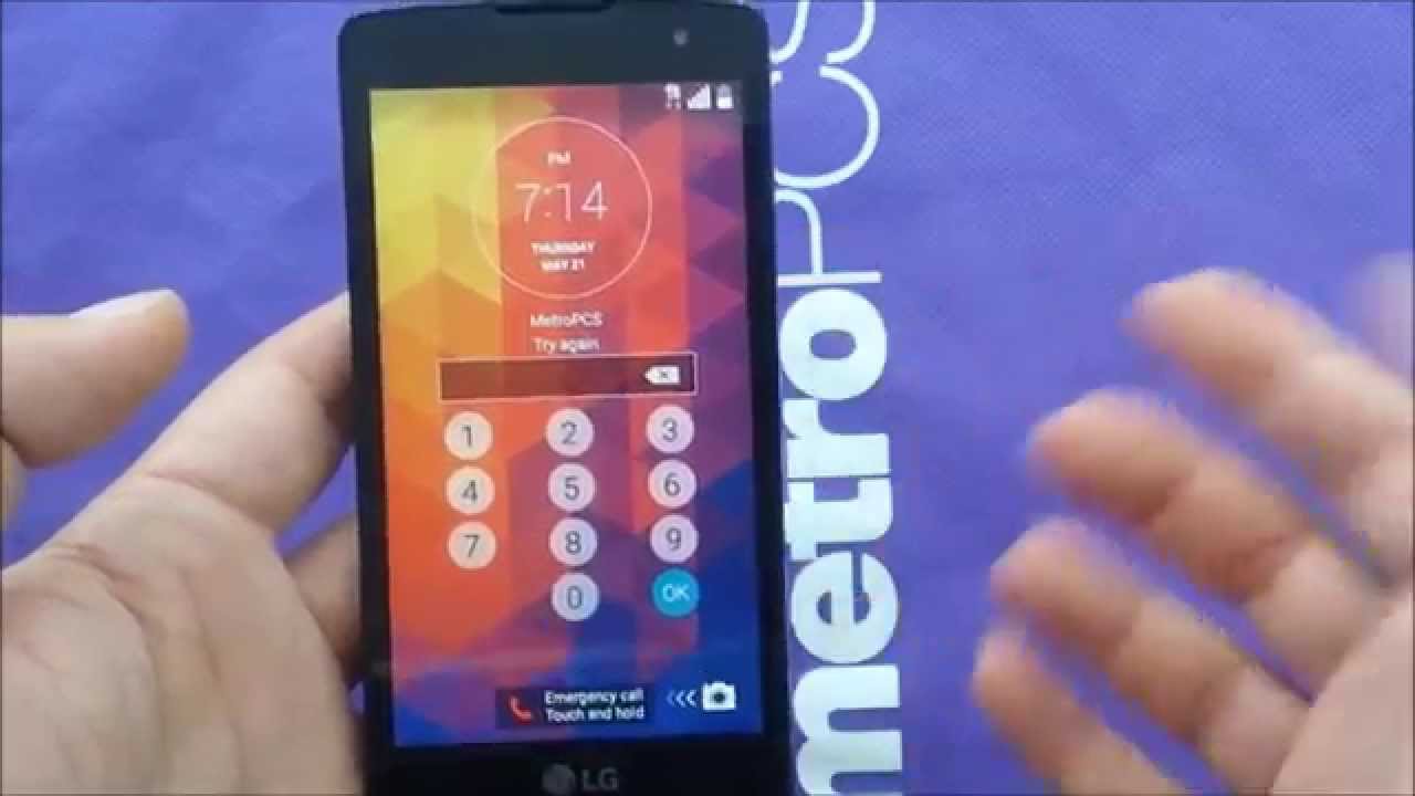 LG Leon Hard Reset For Metro pcs/T-mobile