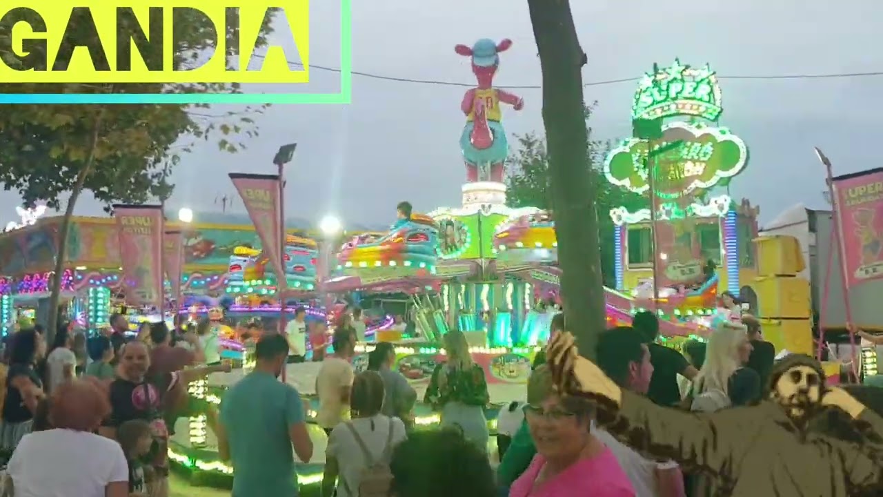 ASÍ ES LA NUEVA FERIA DE GANDIA 2022 🥇🇪🇦🇪🇦🇪🇦