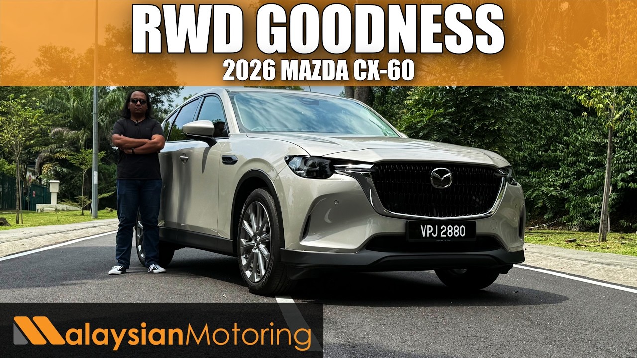 2026 Mazda CX-60 Review &mdash; Rear-Driven Goodness | #Review 