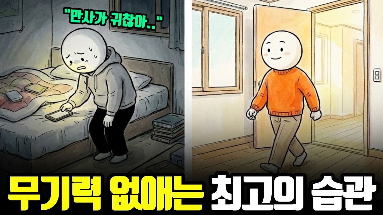 게으름 무기력에서 벗어나는 뇌과학 기반의 멘탈 관리법