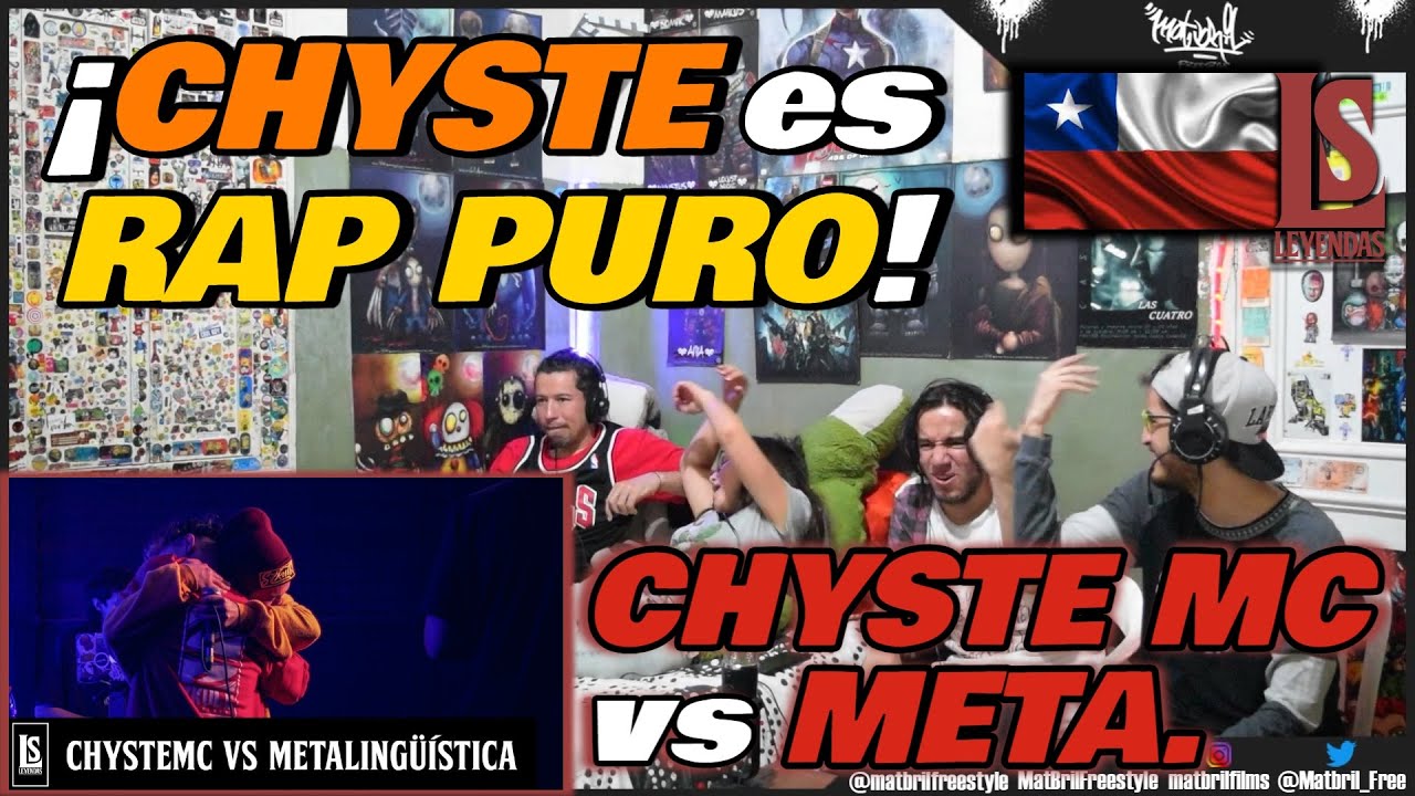 🔴COLOMBIANOS REACCIONAN a CHYSTE MC vs META. - ¡CHYSTE es RAP PURO! [LEYENDAS DEL FREE 2019]