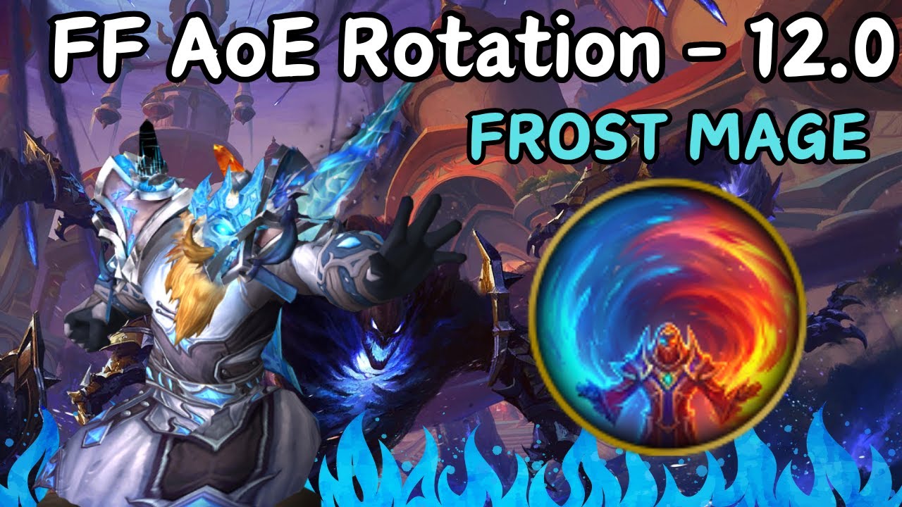 Frost Mage - Frostfire AoE Rotation Quick Guide (12.0 Midnight Pre-Patch)