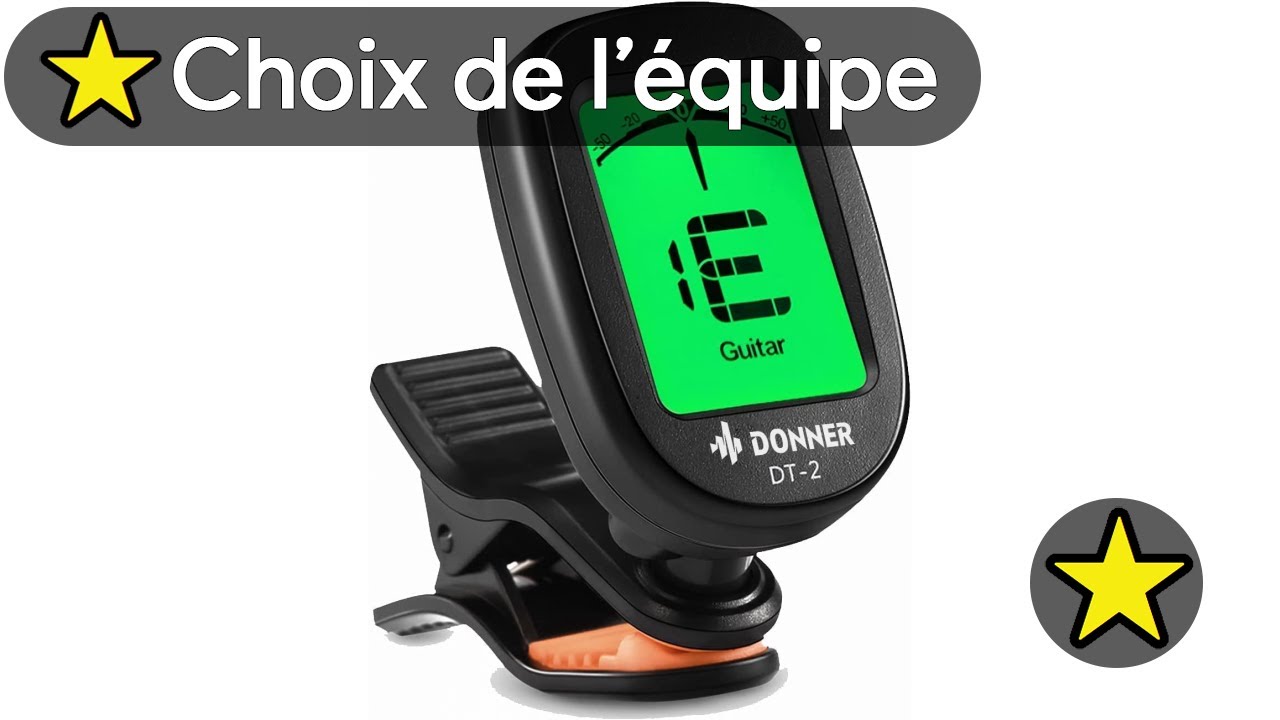 🏆 TOP 3 MEILLEUR ACCORDEUR DE GUITARE ELECTRIQUE 2025 🎸