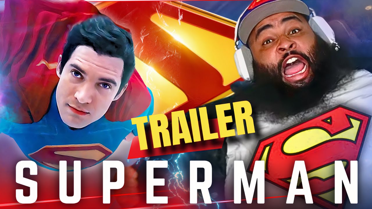SUPERMAN Offical Trailer Reaction - DC Rises!