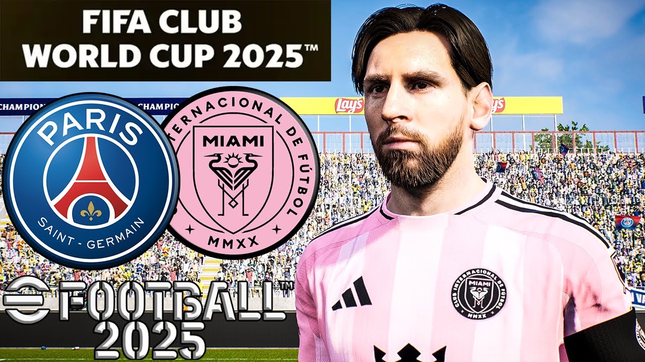 eFootball 2025 - PSG vs Inter Miami | Coupe du Monde des Clubs 2025 | PS5™ [4K60]