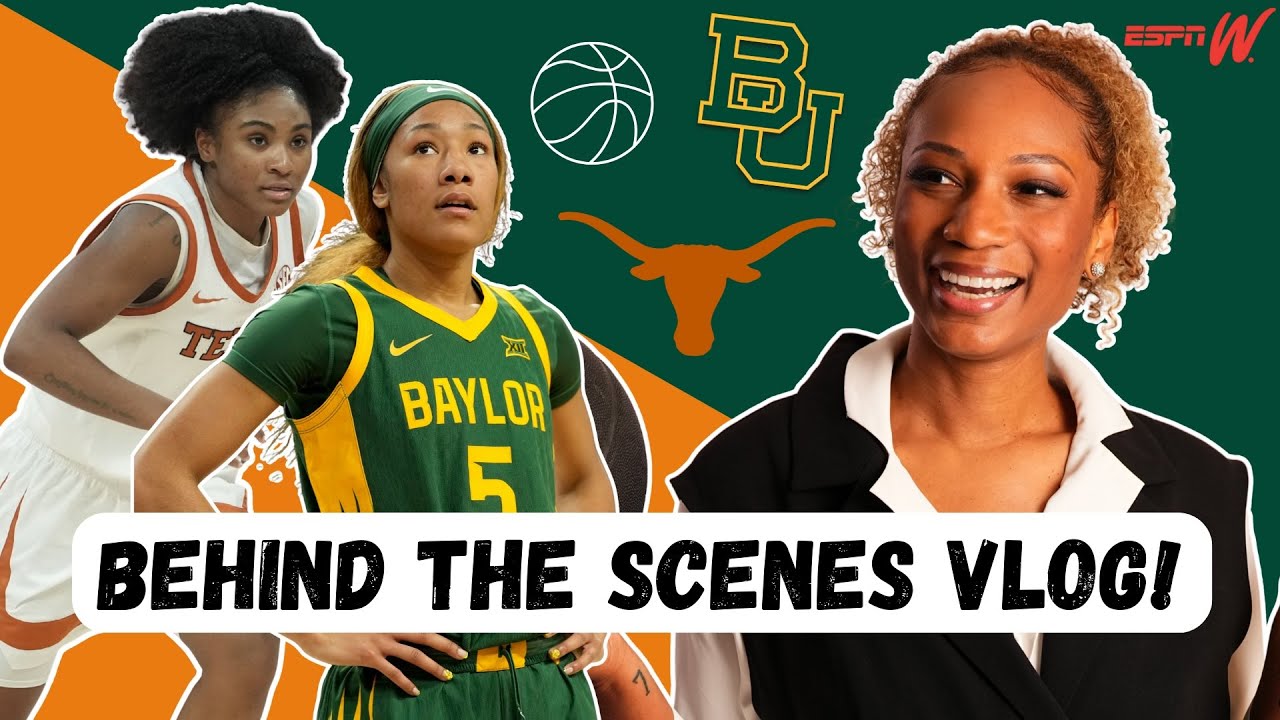 🚨🏀 EXCLUSIVE: Behind the Scenes @ Texas & Baylor Women's Bball Facilities | ESPNW
