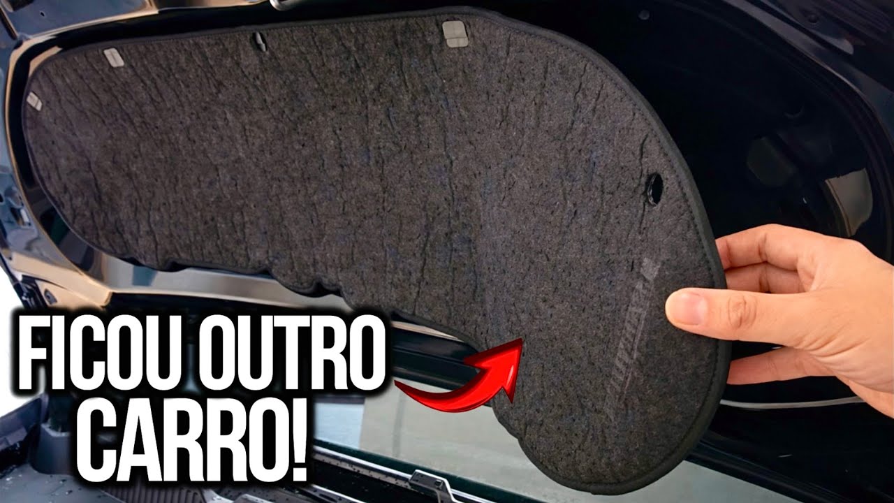 ADEUS CALOR E BARULHO! ESSA DICA TRANSFORMOU MEU CARRO! FAÇO ISSO EM TODOS OS CARROS!