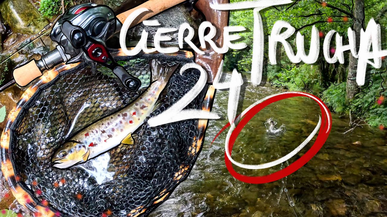 PESCA de TRUCHAS a BAIT FINESSE SYSTEM || DESPIDIENDO la TEMPORADA de RIO 2024 en ASTURIAS