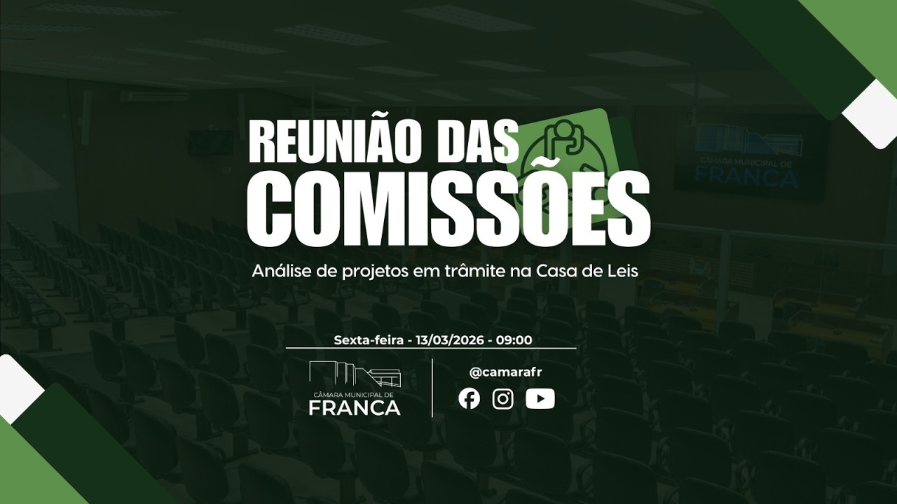 REUNIÃO CONJUNTA DAS COMISSÕES PERMANENTES - 13-03-26