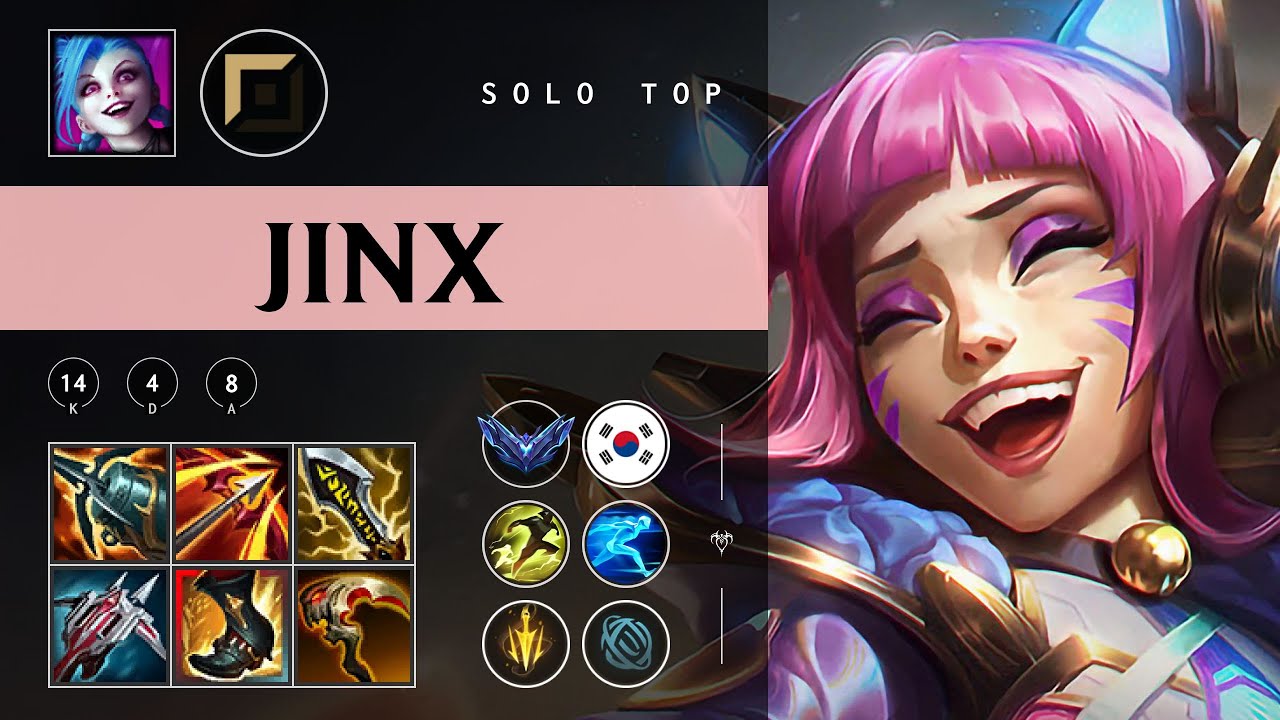 Jinx Top vs Twisted Fate - KR Diamond Patch 25.24