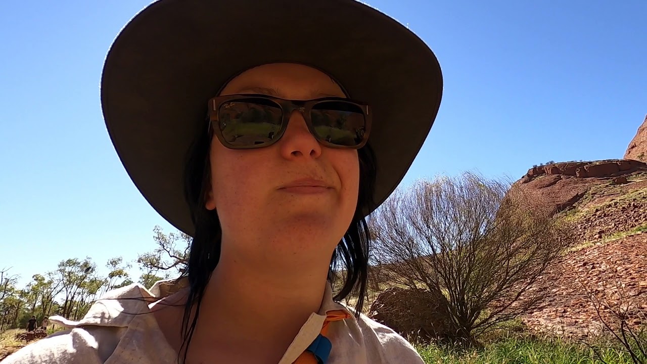 Visiting the Valley of the Winds walk at Kata Tjuta