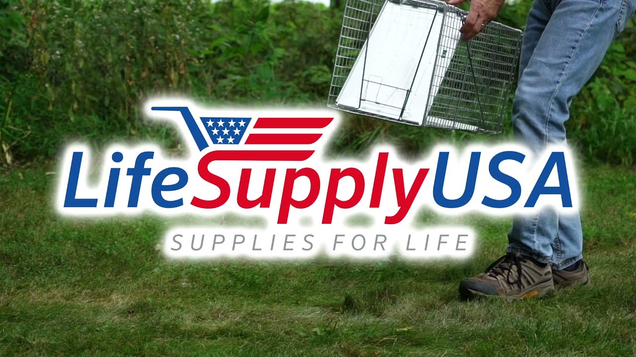 LifeSupplyUSA Animal Cage Traps are Humane, Safe, and Simple!