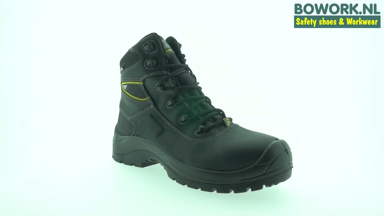Werkschoenen Safety Jogger Basalt S3 SRC ESD productfilm | Bowork.nl