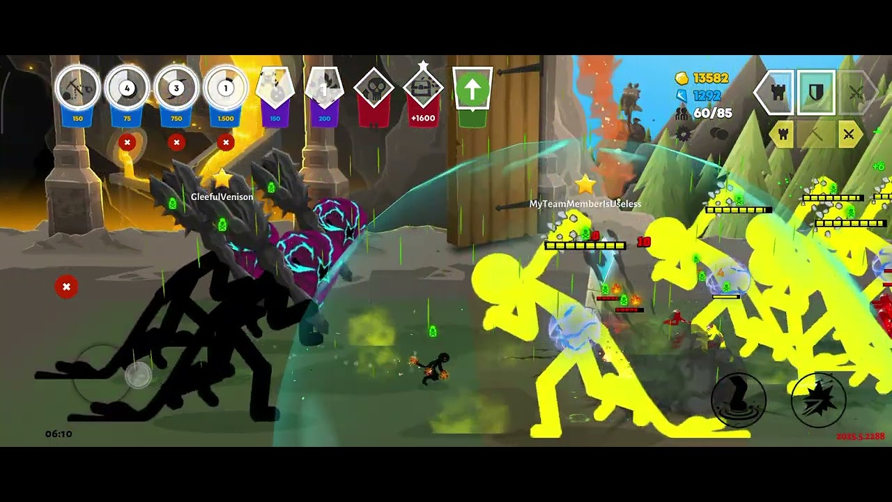 Stickwar saga online stickman War Game 08 01
