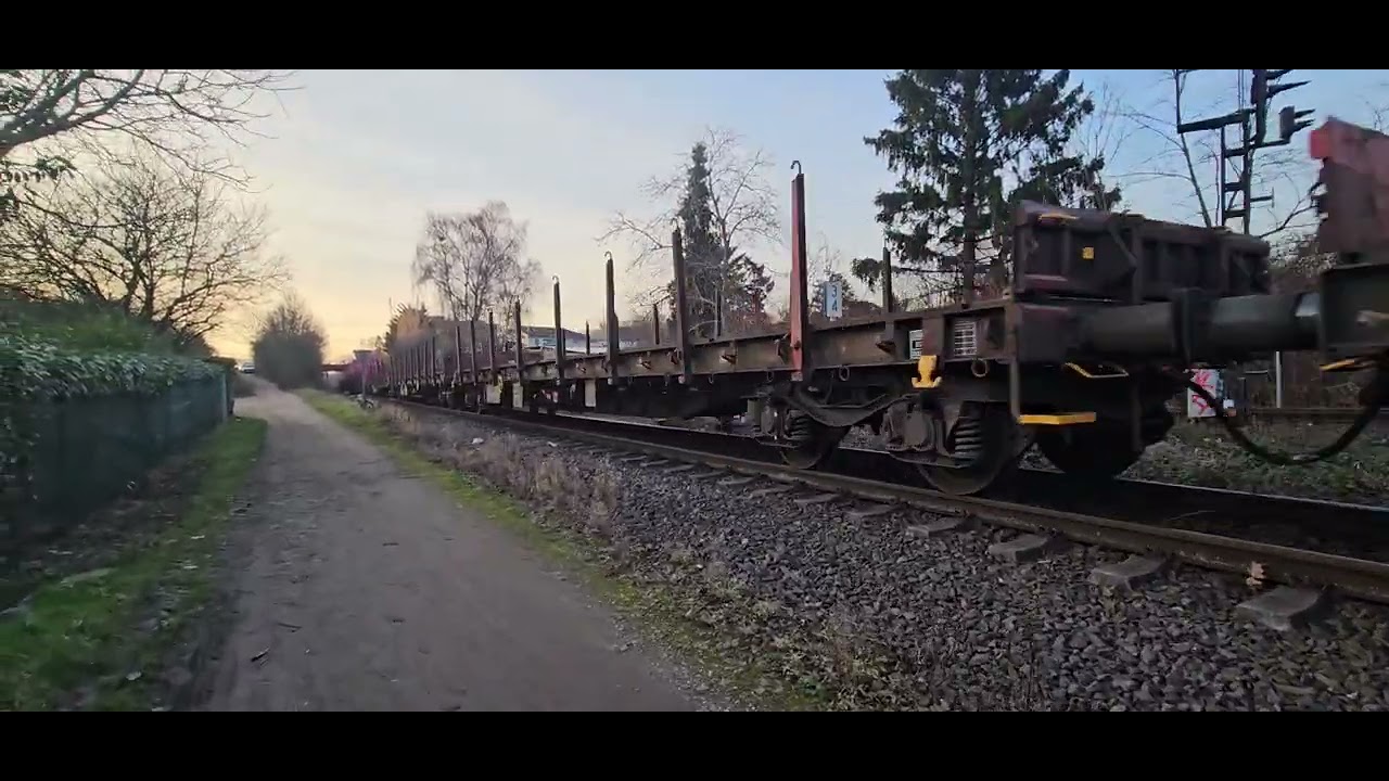 Rc K&ouml;ln containerzug zum niehler Hafen mit claas lok 