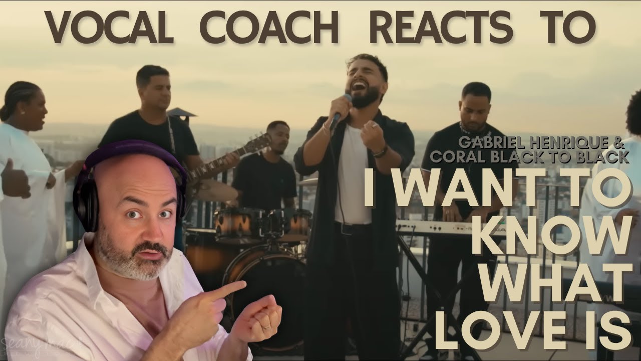 Vocal Coach Reacts to: Gabriel Henrique 