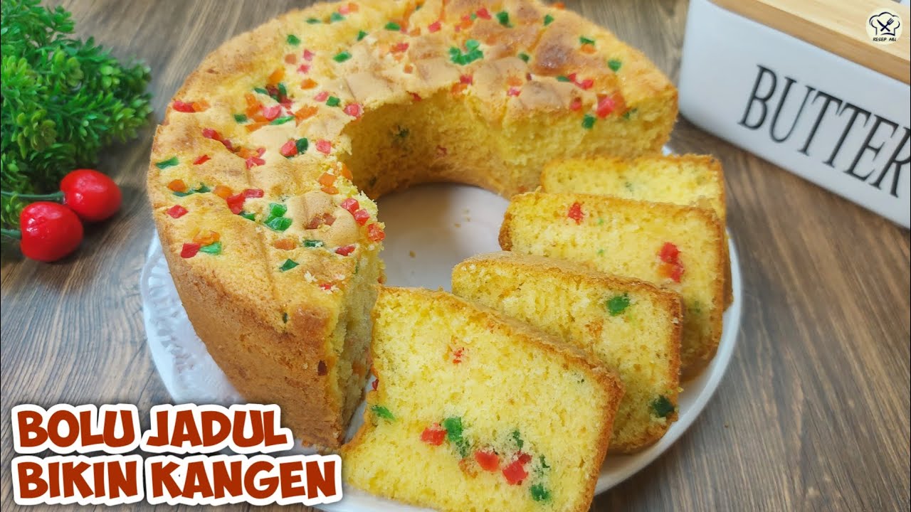 RESEP BOLU JADUL SUKADE ENAK BANGET MOIST SUPER EMPUK DAN LEMBUT