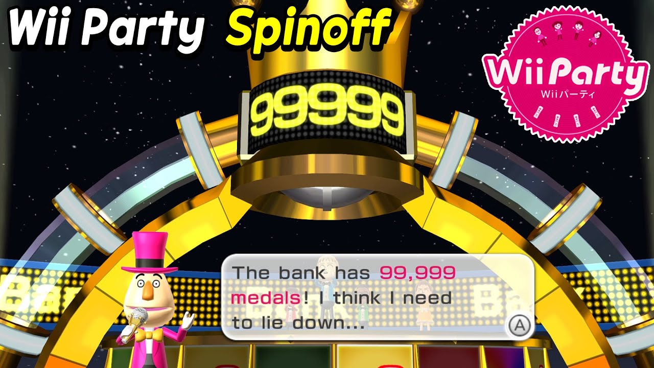 Wii Party Spinoff gameplay | Standard com | Steven Vs Luca Vs Hiroshi Vs Anna | AlexGamingTV
