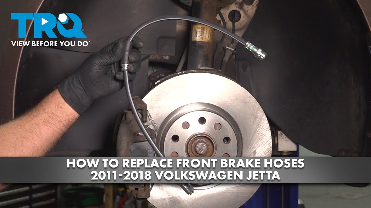 How to Replace Front Brake Hoses 2011-2018 Volkswagen Jetta