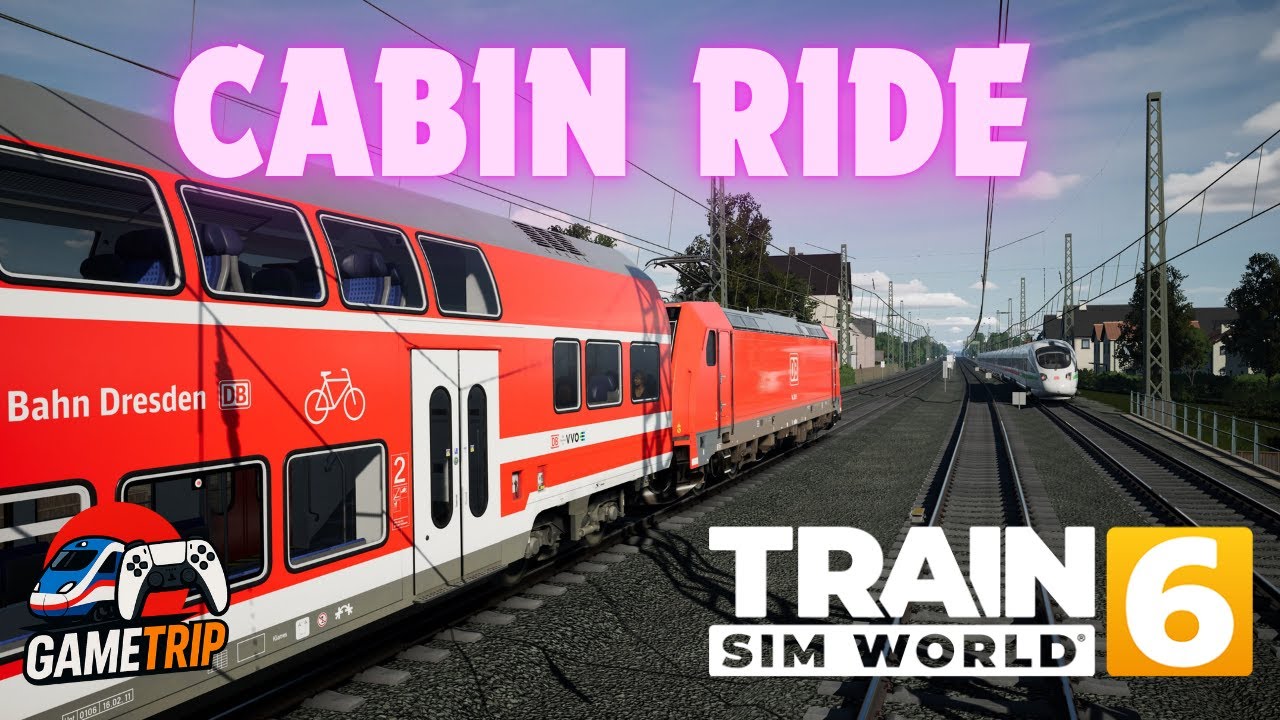Train Simulator | Train Game Video | Cabin Ride | TSW6 PS5