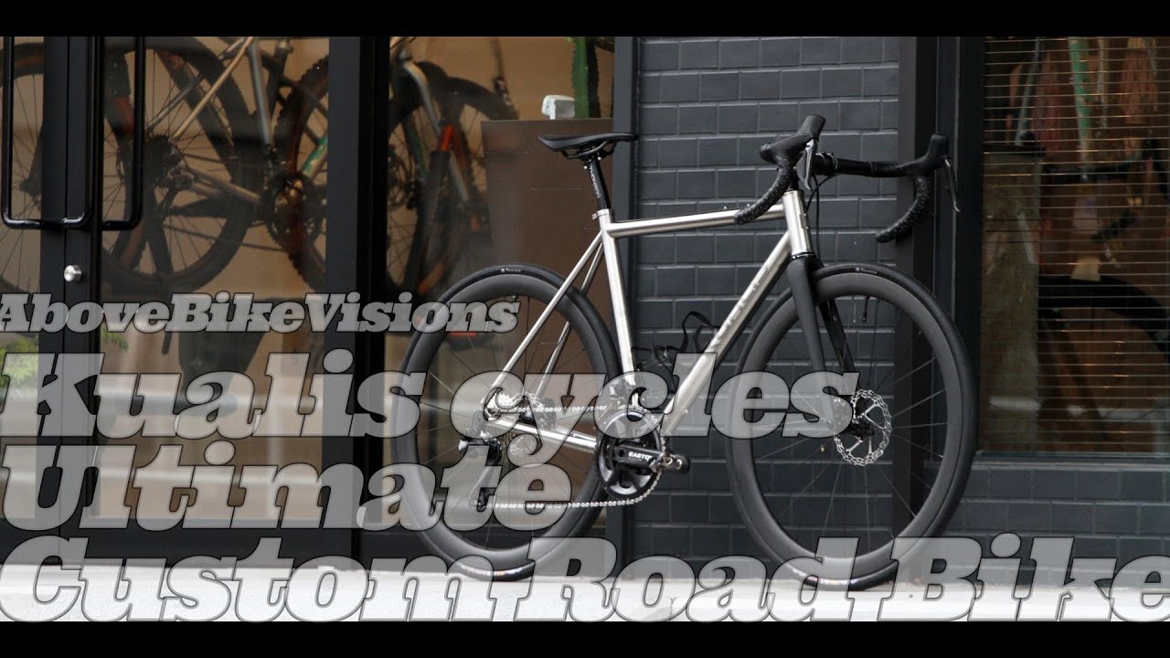 正に究極のチタンロードバイク。Kualis Ultimate Custom Road/クオリス カスタム ロードバイクをご紹介いたします！