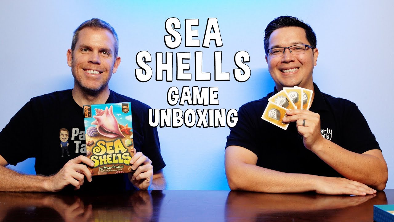 Ракушки - Распаковка игры по коллекционированию ракушек