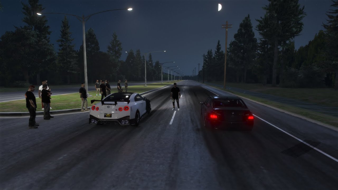 Top 10 Drag Racing List Night | ProStreet Car Club | FiveM