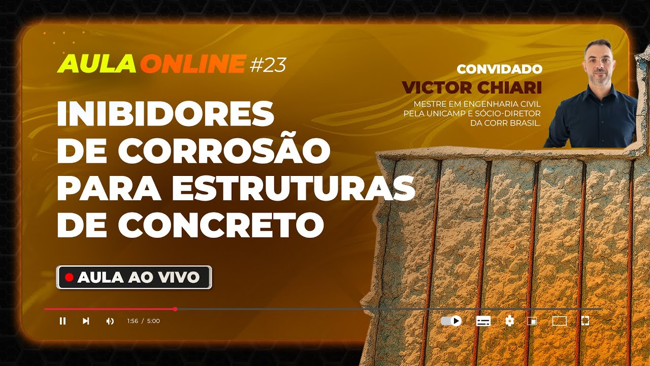 Aula #21 - Inibidores de corrosão para estruturas de concreto