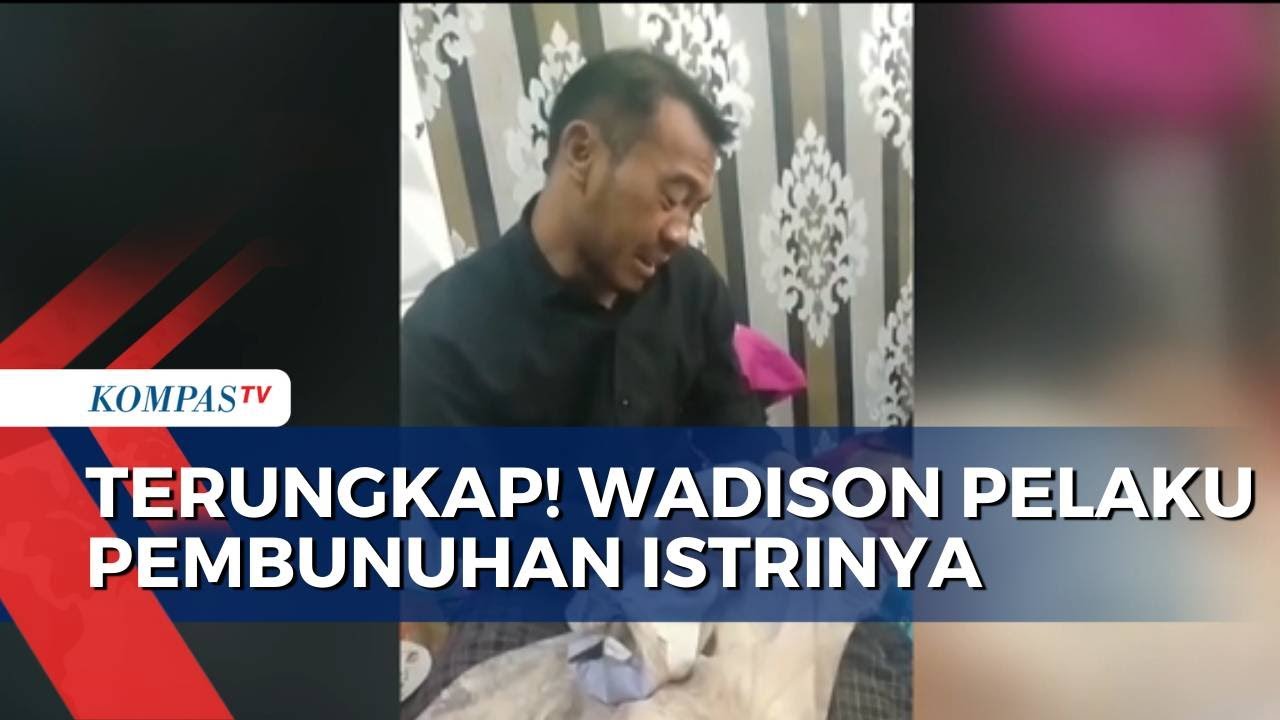 Tangis Palsu, Wadison Tega Habisi Nyawa Istrinya