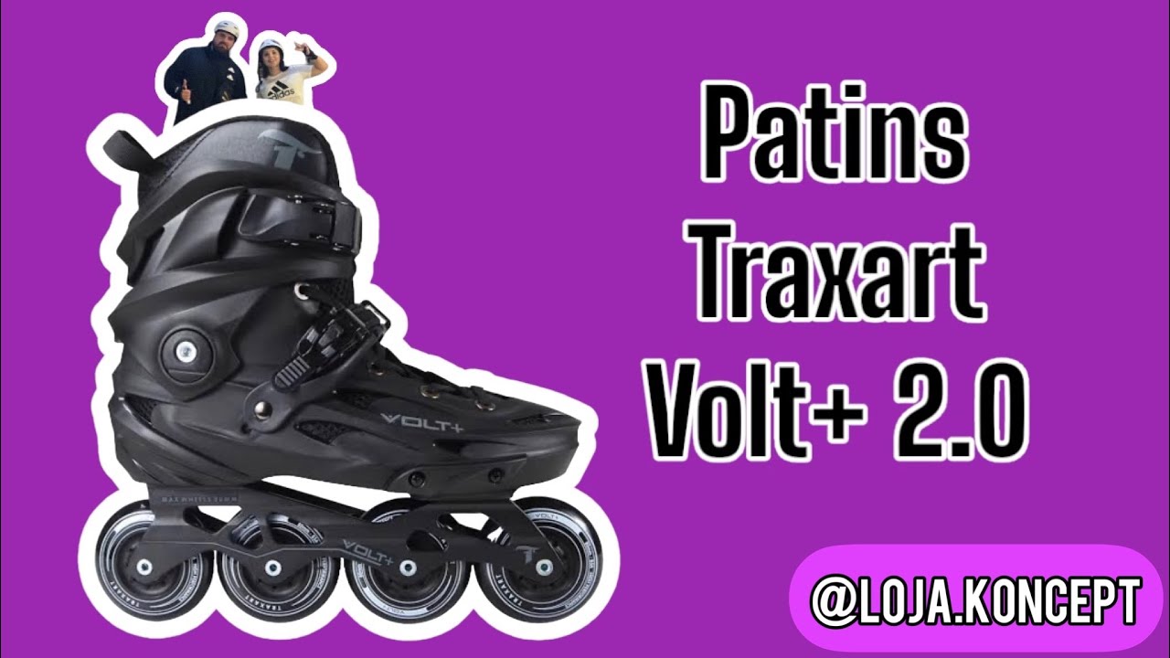 Patins Traxart Volt + 2.0 - review atualizado!