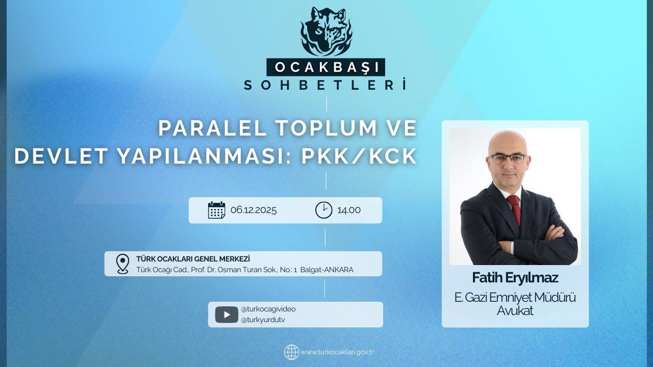 Ocakbaşı Sohbetleri: Paralel Toplum ve Devlet Yapılanması: PKK/KCK