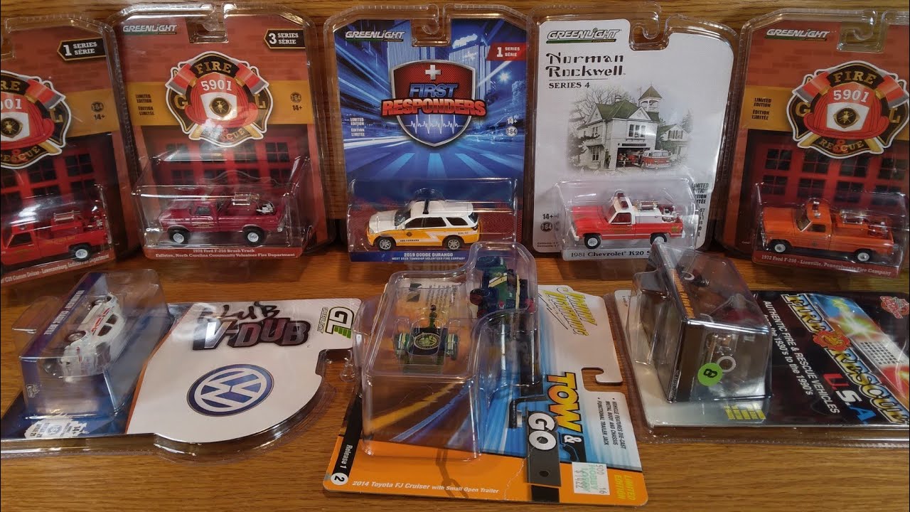 Addition Edition: GL, JL, Racing Champions Forestry, Fire, Police 1:64 scale diecast