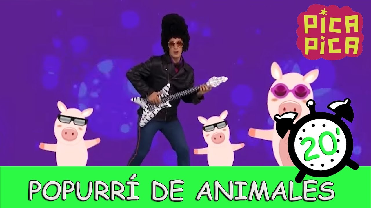 Pica-Pica - Popurrí de Animales COMPILADO #videosparaniños