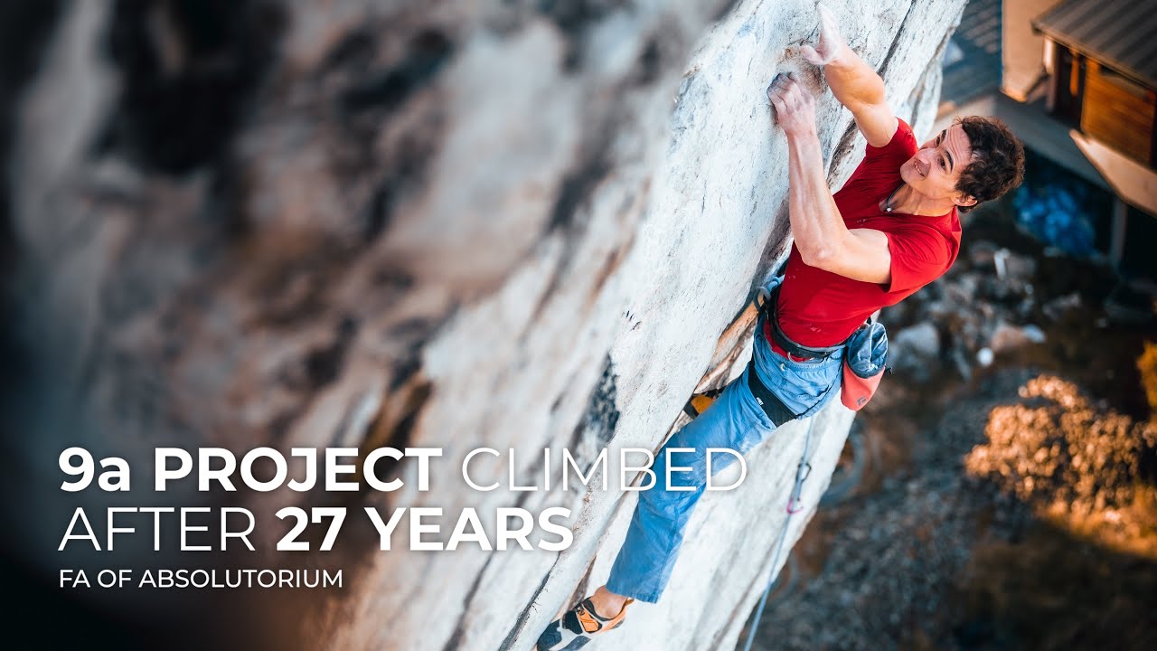 9a Project Climbed After 27 Years | Absolutorium 9a FA | Adam Ondra