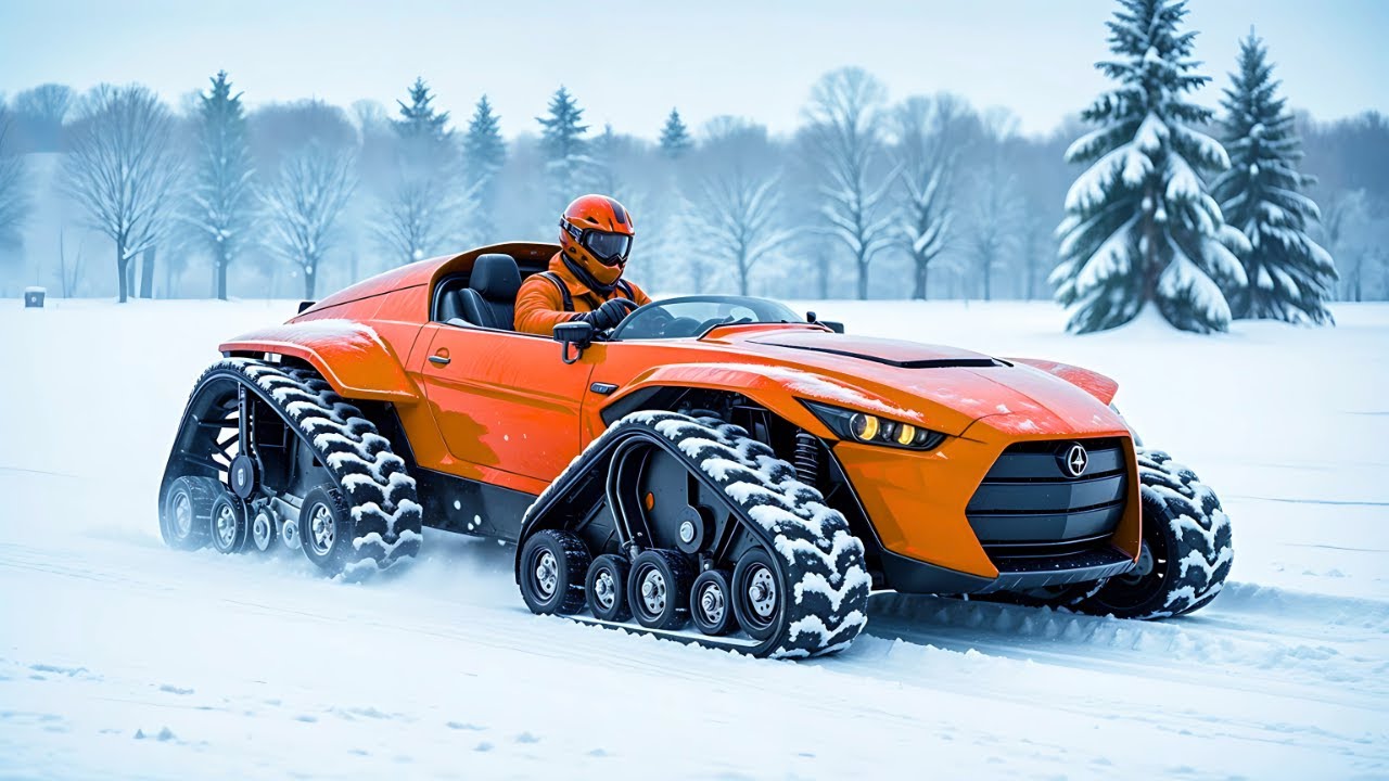 15 безумных снежных транспортных средств, которые стоит опробовать этой зимой!