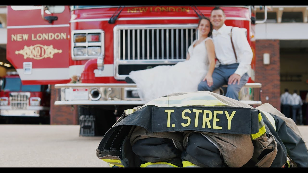 A Firefighter Couple Gets Married| Emotional Wedding Film | Mr. and Mrs. Strey