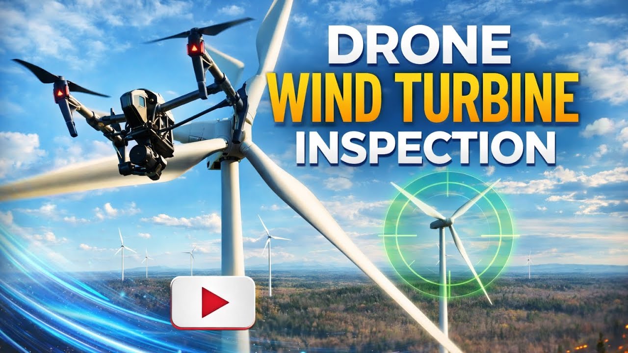 Drone Wind Turbine Inspection 