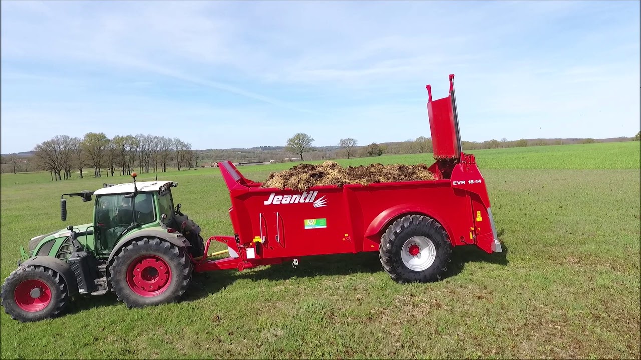 Vidéo épandeur Jeantil   Up'Agri