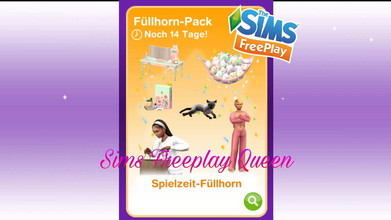 SPIELZEIT FÜLLHORN PACK l 2. Pack Januar 2026 #simsfreeplay #thesimsfreeplay #gaming #gameplay 