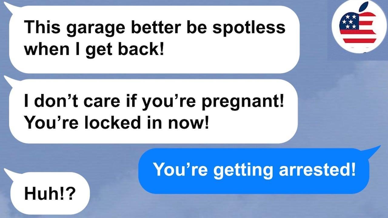 【Apple】My mom locked my wife in the garage and almost took her life! I'm never going to forgive her.