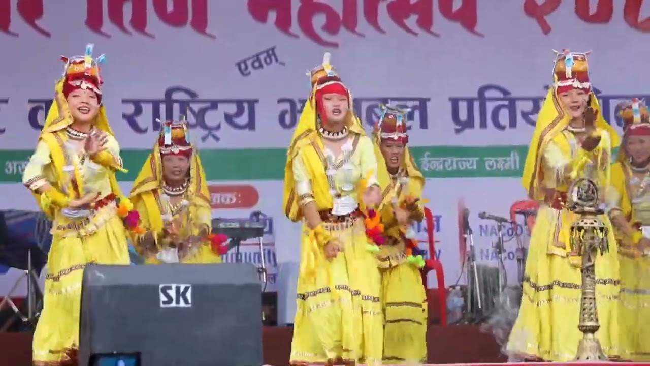 Jhijhiya Dance // Maithili Culture // Suryodaya boarding School // pokhara 